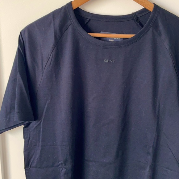 Men’s Saint Morta Black Tee - Picture 3 of 7